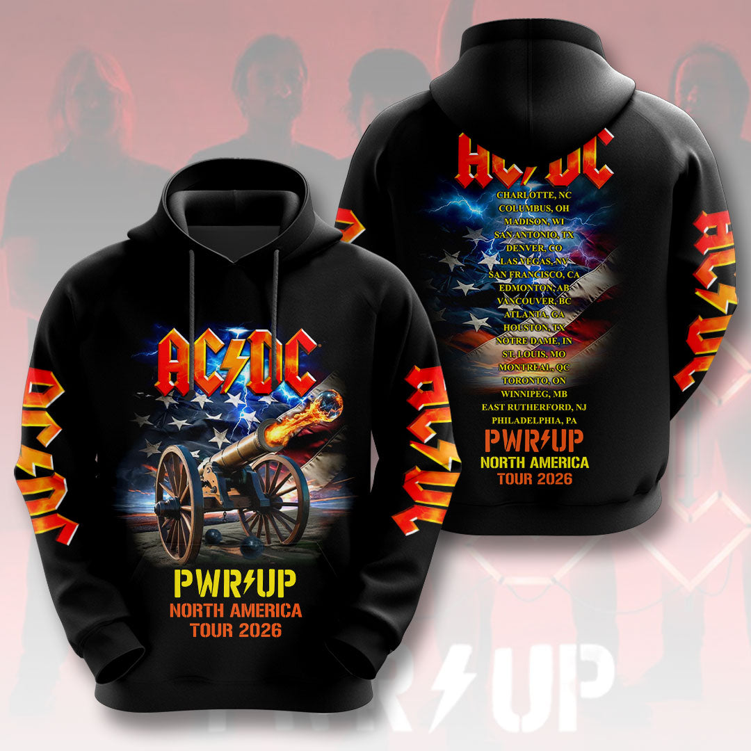 AC/DC World Tour 2026 3D Apparel – HOATT20100