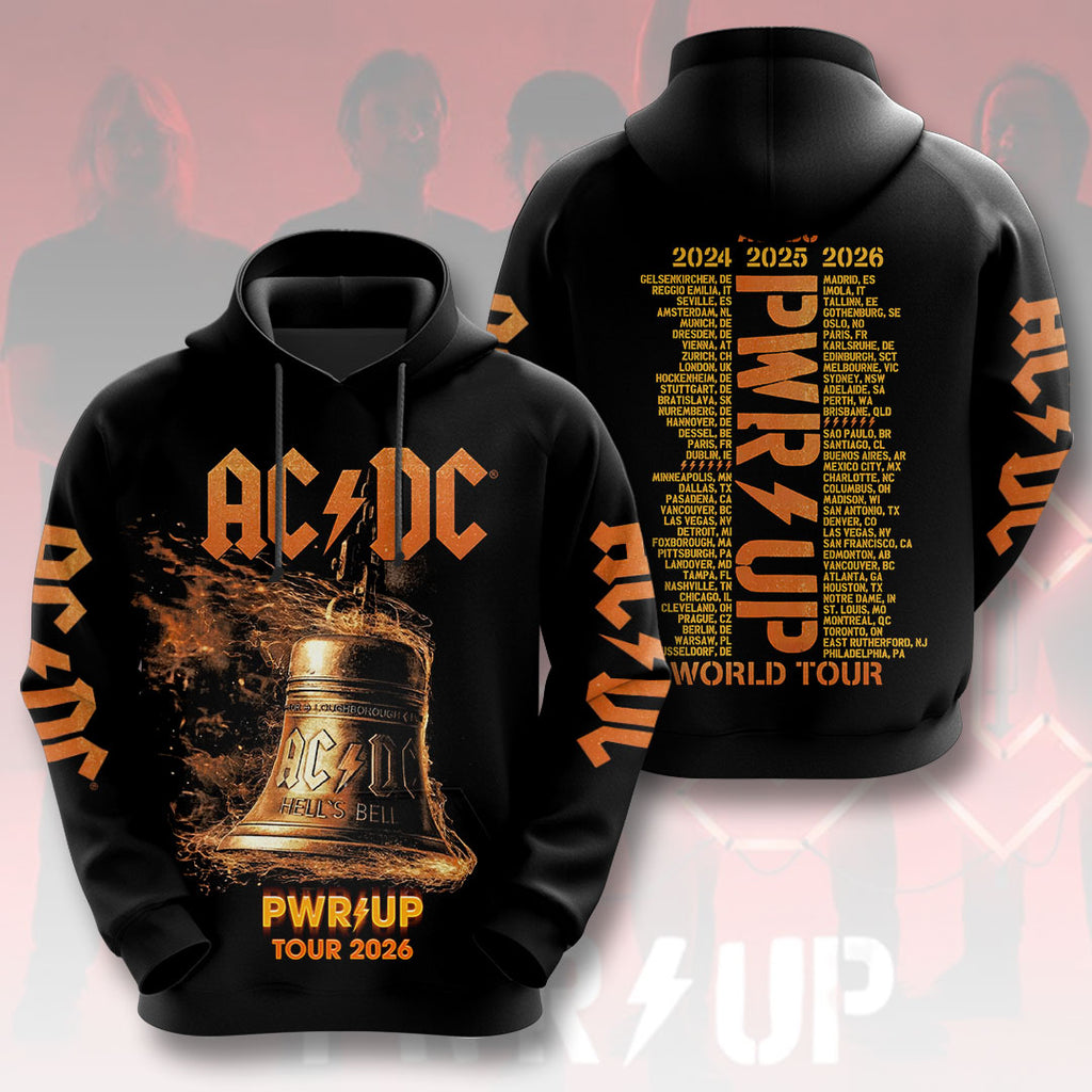 AC/DC World Tour 2026 3D Apparel – HOATT20101