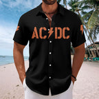 AC/DC World Tour 2026 Short Sleeve Button-Down Shirt – TANTN21350