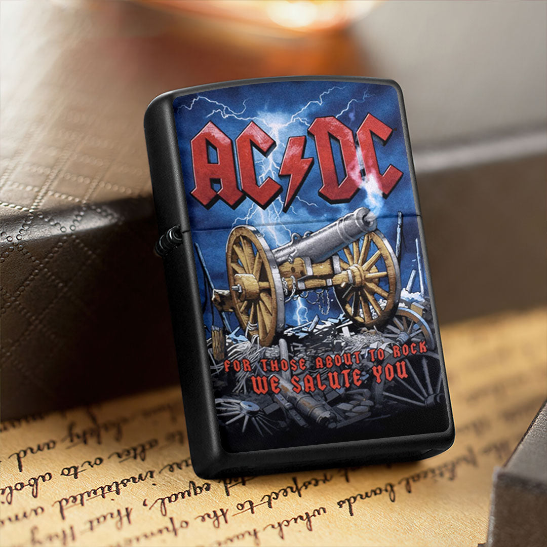AC/DC Zippo Lighter Case (No Insert) – HOATT13399