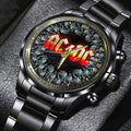 AC/DC Black Stainless Steel Watch – GNE NEW16