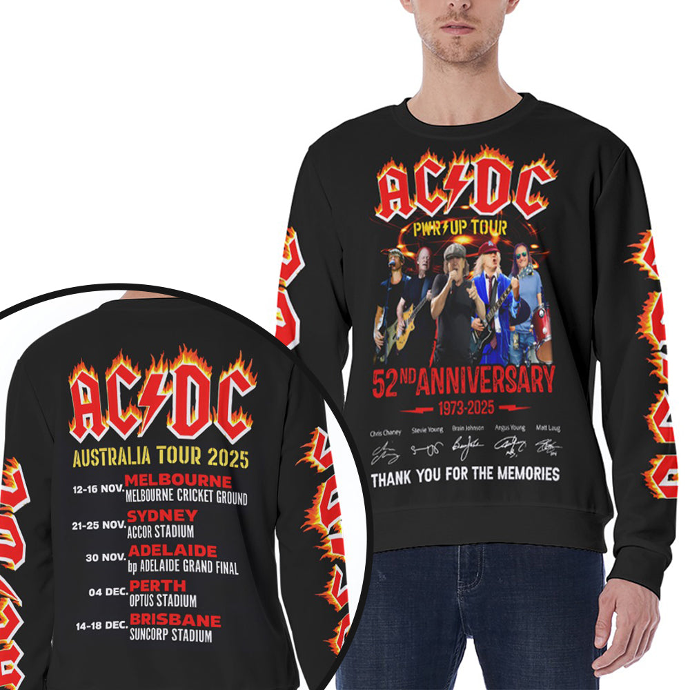 AC/DC 3D Apparel – MAITM 12021