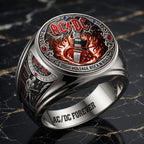 AC/DC 3D Engraved Ring – HOATT18541