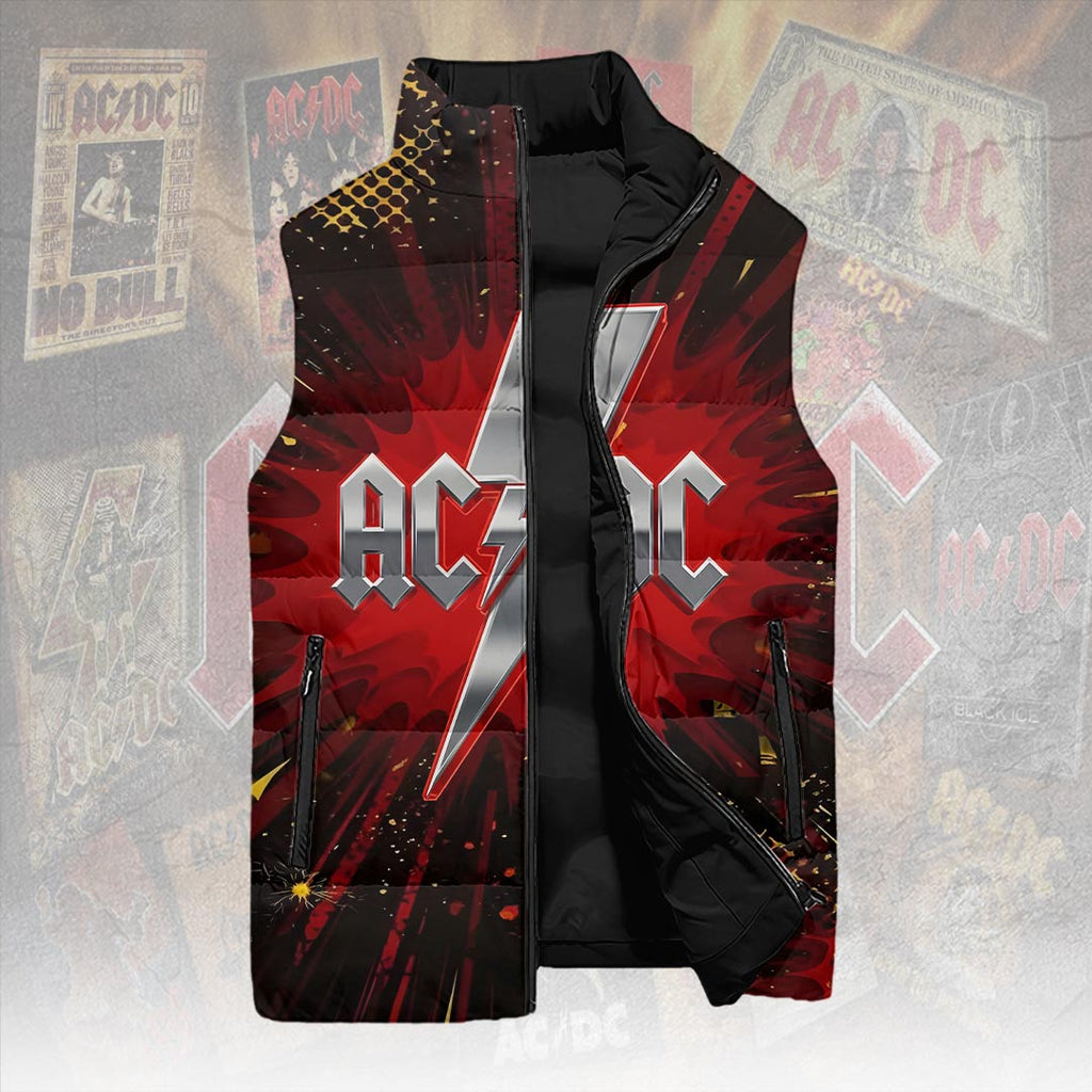 AC/DC 3D Sleeveless Down Jacket – HOATT15423