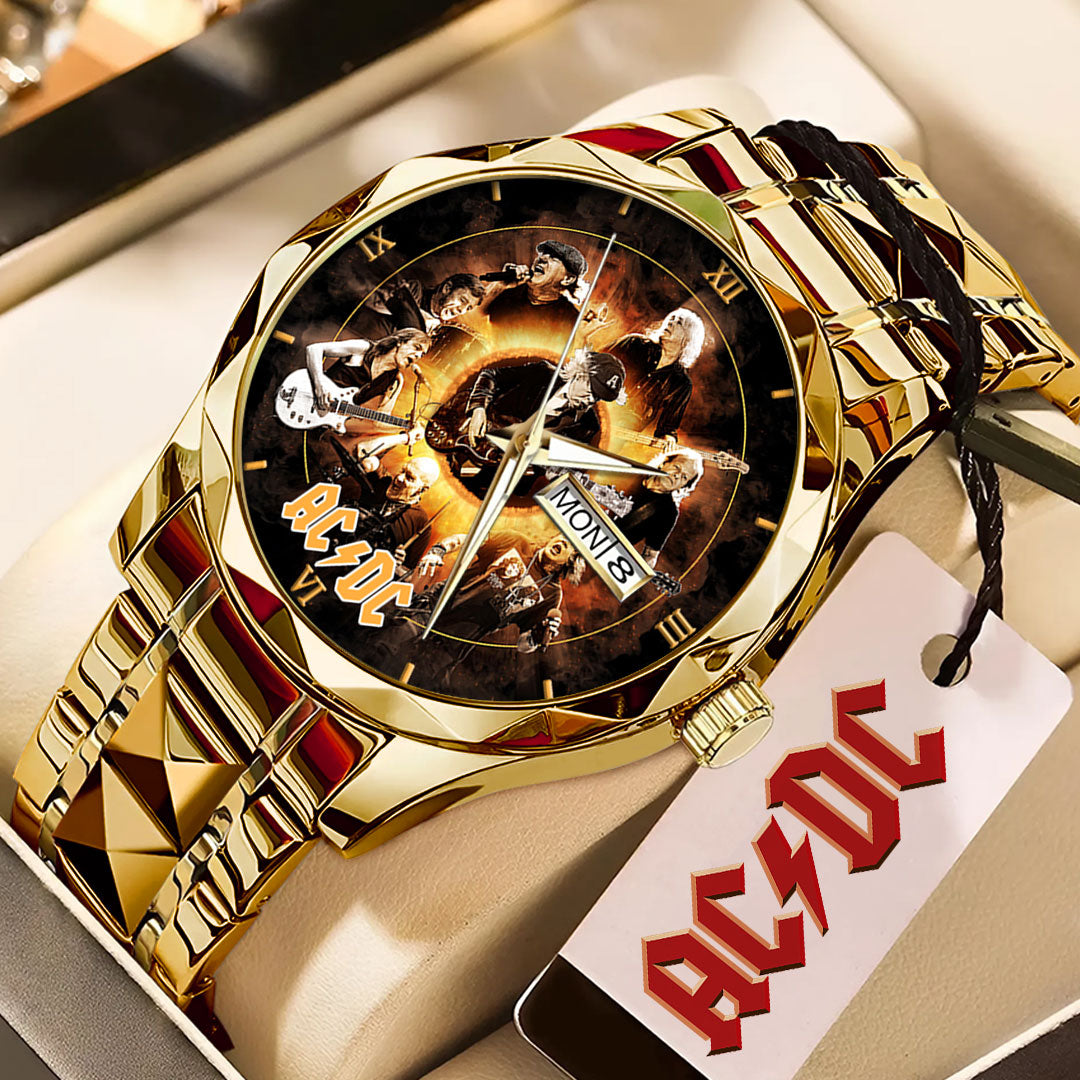 AC/DC Alloy Luxury Quartz Watch – HOATT13397