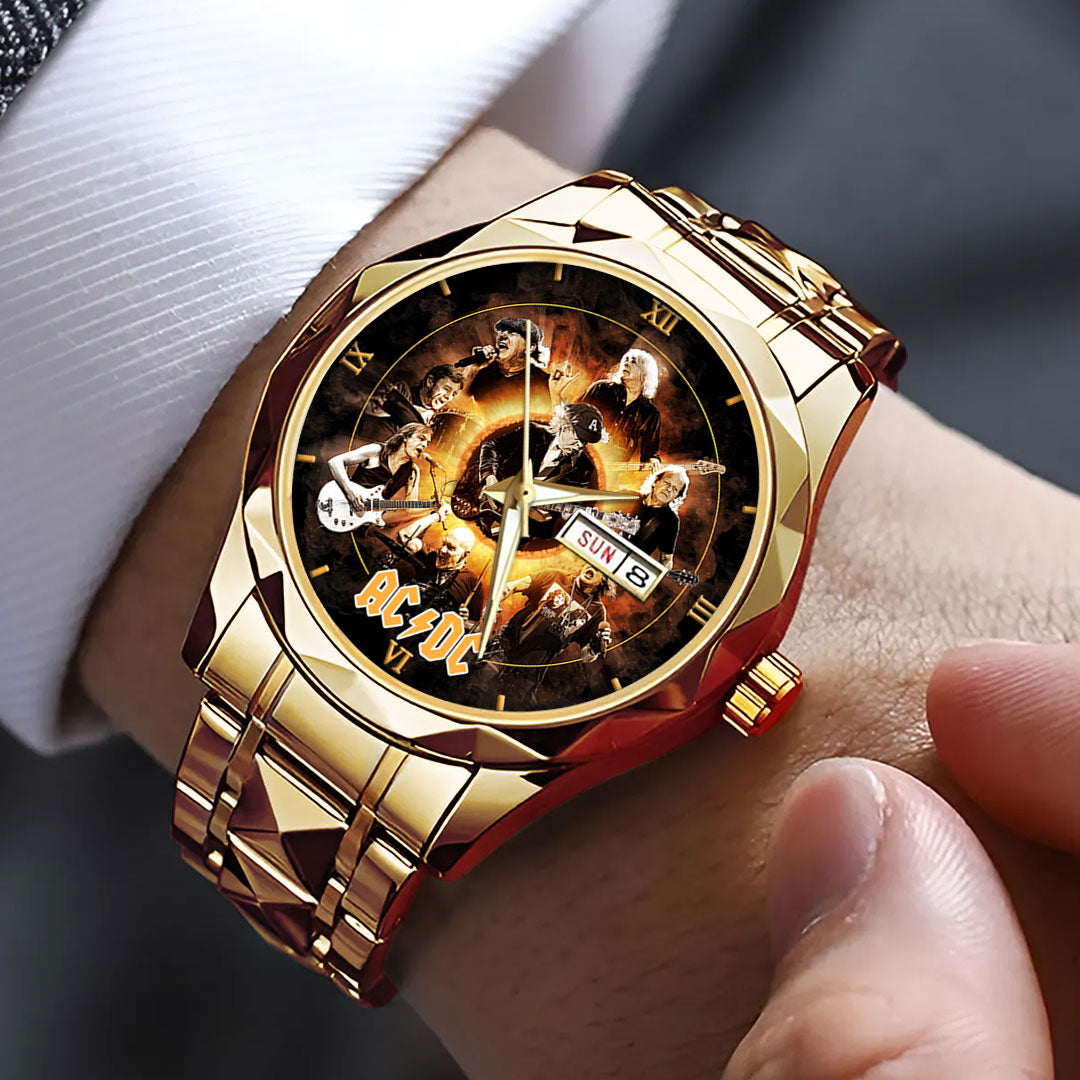 AC/DC Alloy Luxury Quartz Watch – HOATT13397