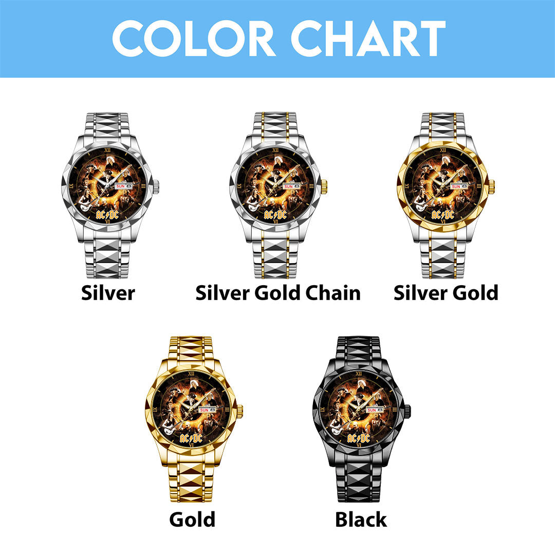 AC/DC Alloy Luxury Quartz Watch – HOATT13397