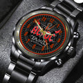 AC/DC Black Stainless Steel Watch – GNE NEW102