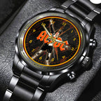AC/DC Black Stainless Steel Watch – GNE NEW104
