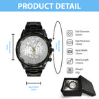 AC/DC Black Stainless Steel Watch – GNE 1306