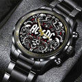 AC/DC Black Stainless Steel Watch – GNE 1326