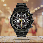 AC/DC Black Stainless Steel Watch – GNE 693
