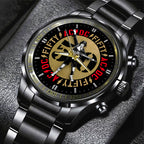 AC/DC Black Stainless Steel Watch – GNE 754