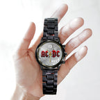 AC/DC Black Stainless Steel Watch – TANTN 5980