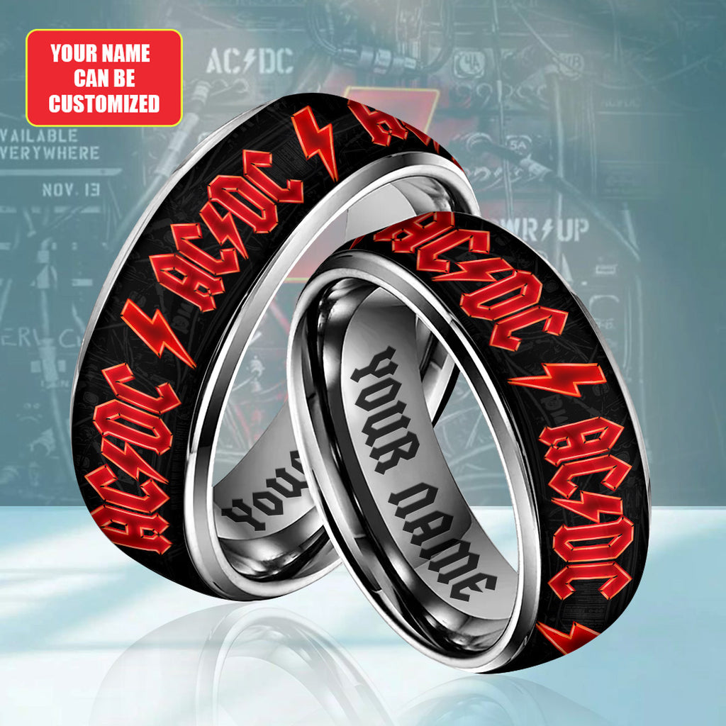 Personalized AC/DC Custom Alloy Ring – GNE4263
