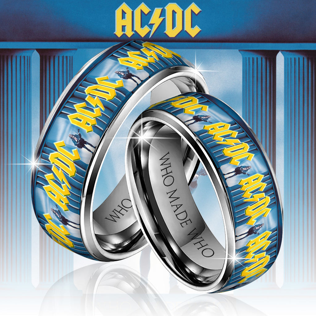 AC/DC Custom Alloy Ring – GNE5089