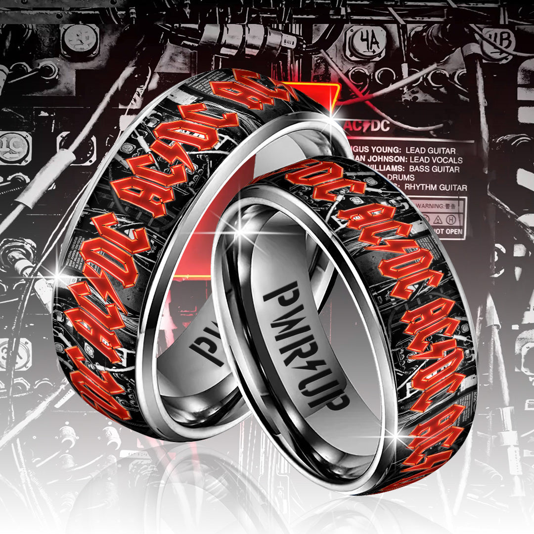 AC/DC Custom Alloy Ring – GNE5090