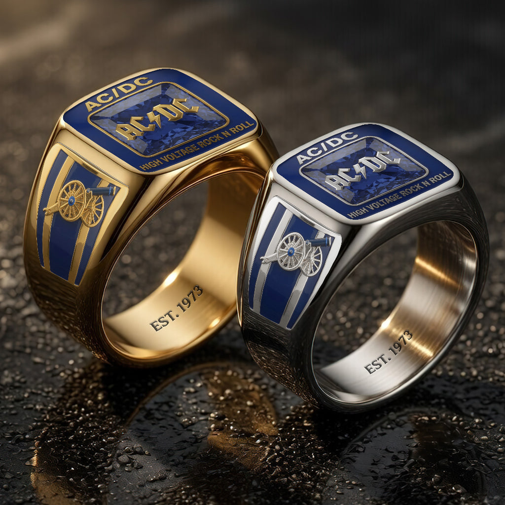 AC/DC 3D Engraved Ring – TANTN22977