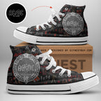 AC/DC High Top Canvas Shoes – TANTN 2833