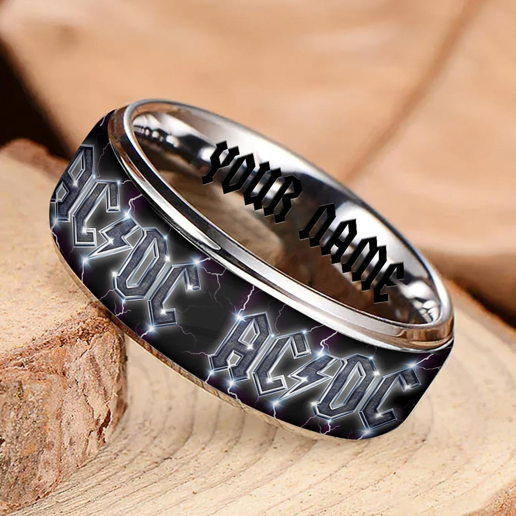 Personalized AC/DC Custom Alloy Ring – HOATT14706