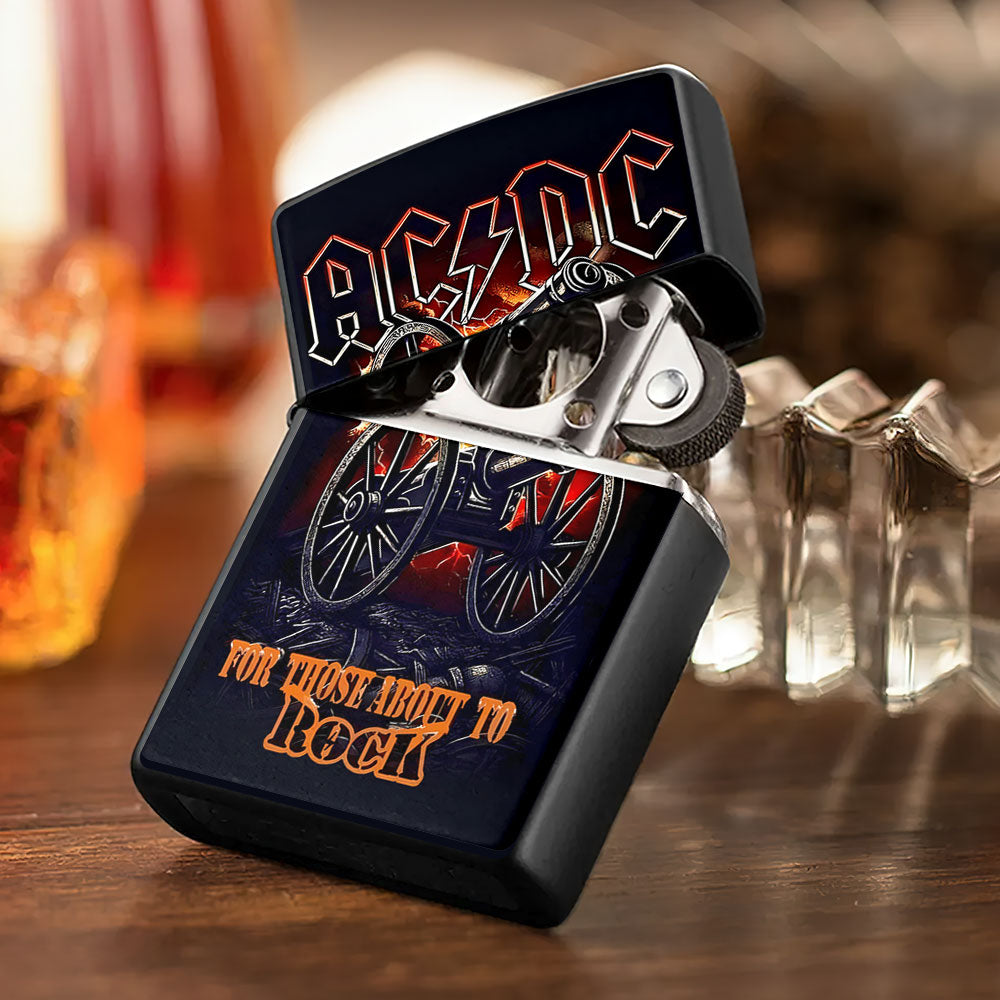 AC/DC Zippo Lighter Case (No Insert) – TMTHU1078