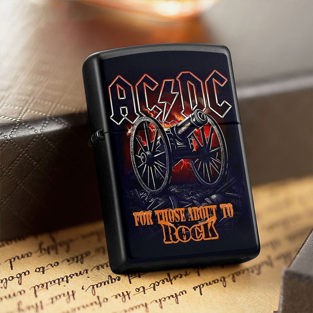 AC/DC Zippo Lighter Case (No Insert) – TMTHU1078