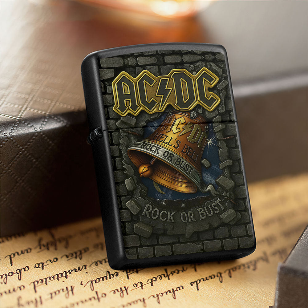 AC/DC Zippo Lighter Case (No Insert) – TMTHU1206