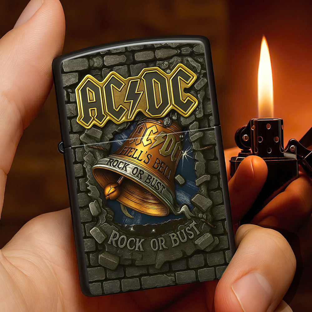 AC/DC Zippo Lighter Case (No Insert) – TMTHU1206