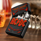 Personalized AC/DC Zippo Lighter Case (No Insert) – HOATT13848