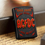 Personalized AC/DC Zippo Lighter Case (No Insert) – HOATT13848
