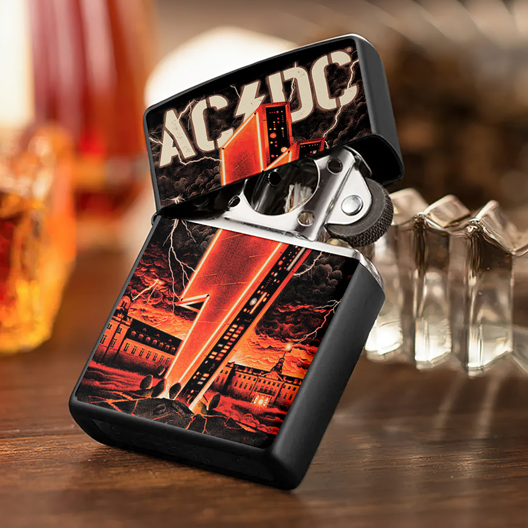 AC/DC Zippo Lighter Case (No Insert) – TANTN16345