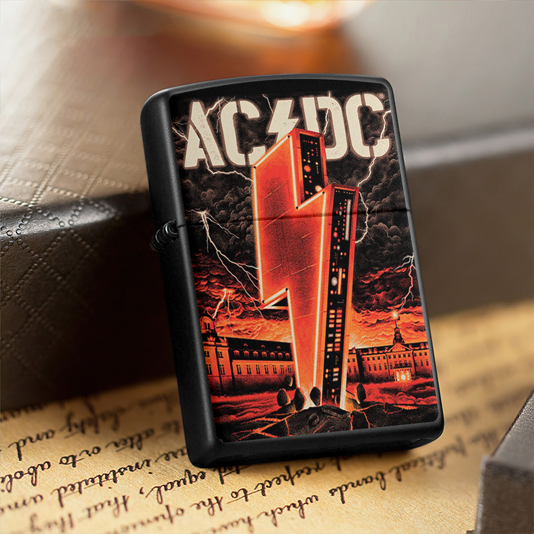 AC/DC Zippo Lighter Case (No Insert) – TANTN16345