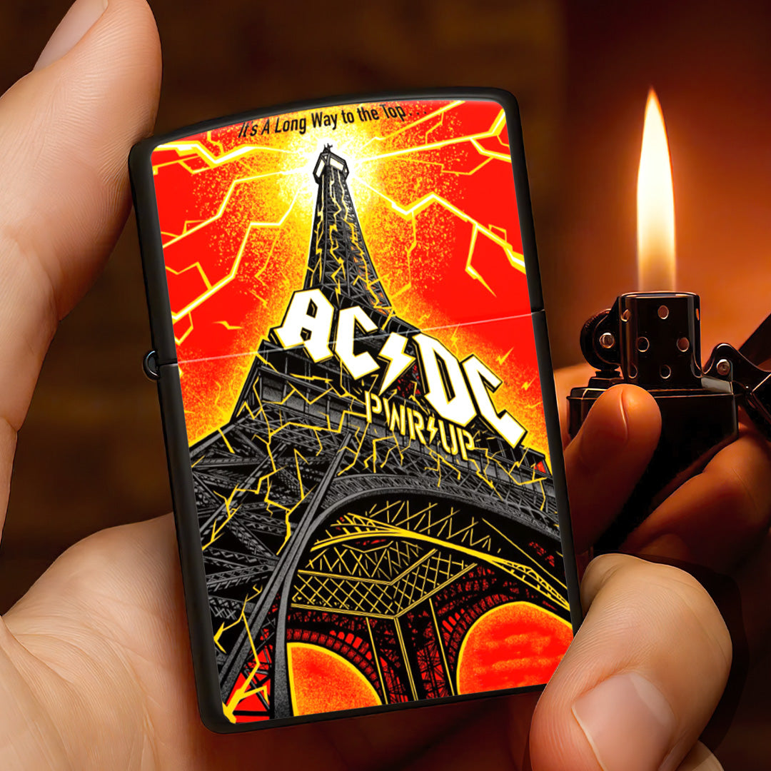 AC/DC Zippo Lighter Case (No Insert) – TANTN16347