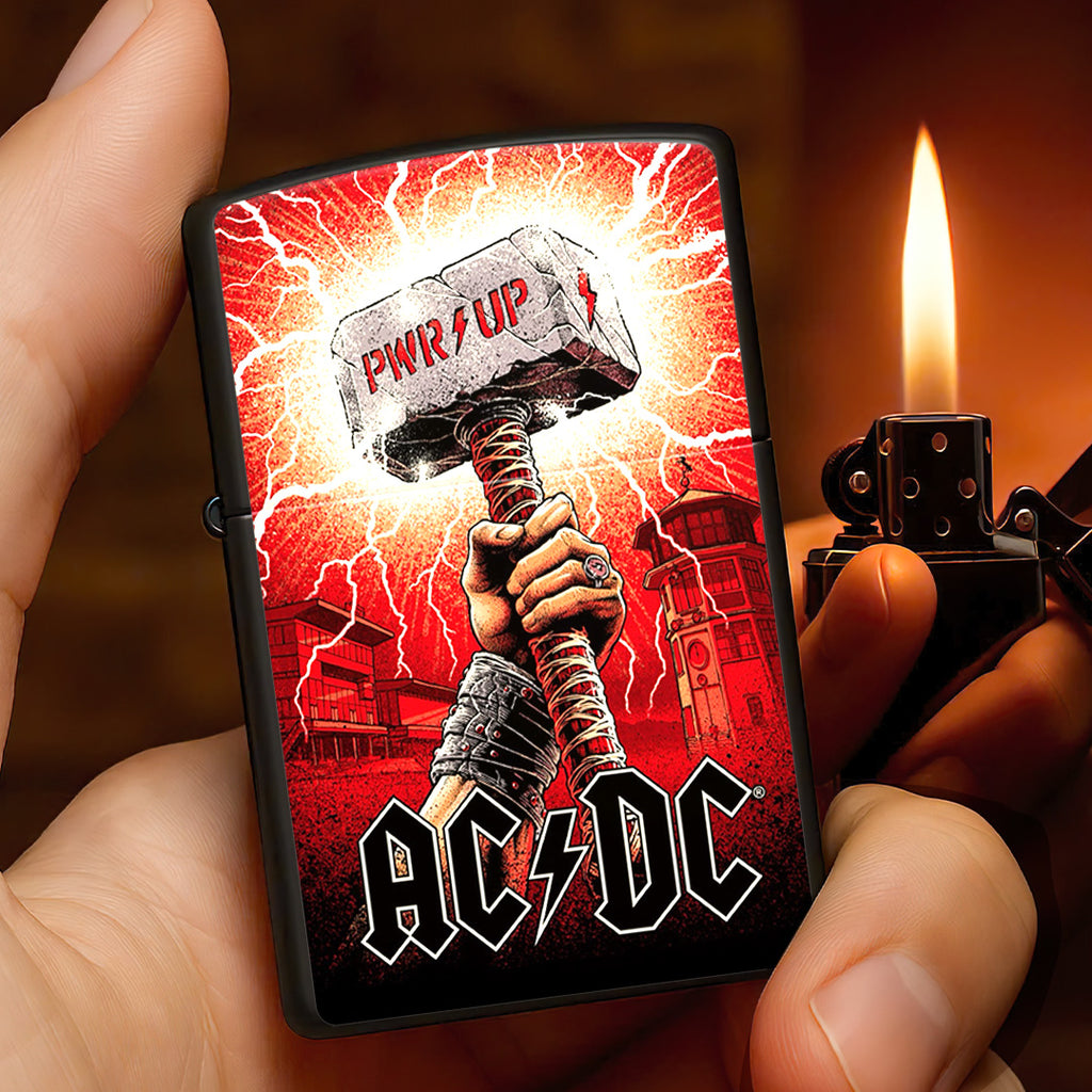 AC/DC Zippo Lighter Case (No Insert) – TANTN16348
