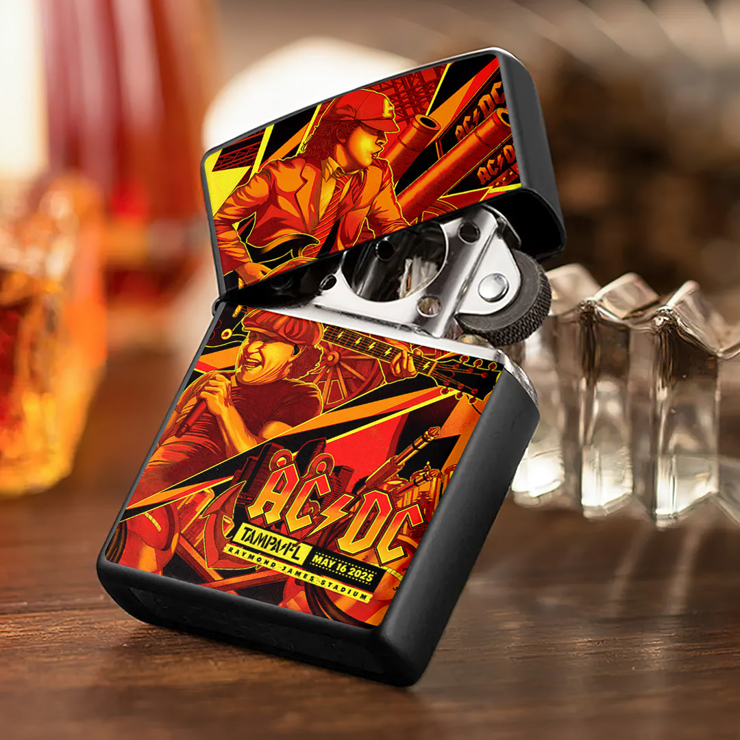 AC/DC Zippo Lighter Case (No Insert) – TANTN16349