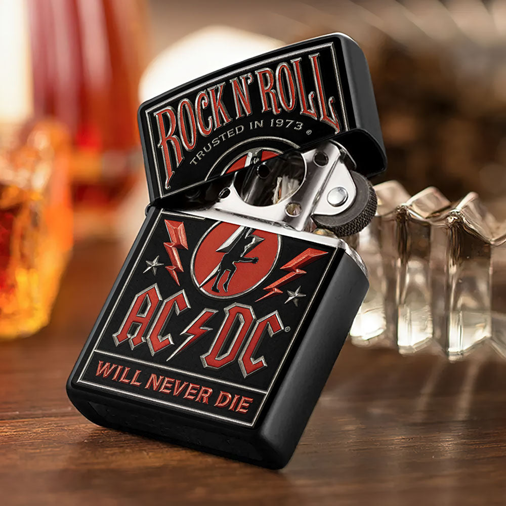 AC/DC Zippo Lighter Case (No Insert) – TMTHU2016