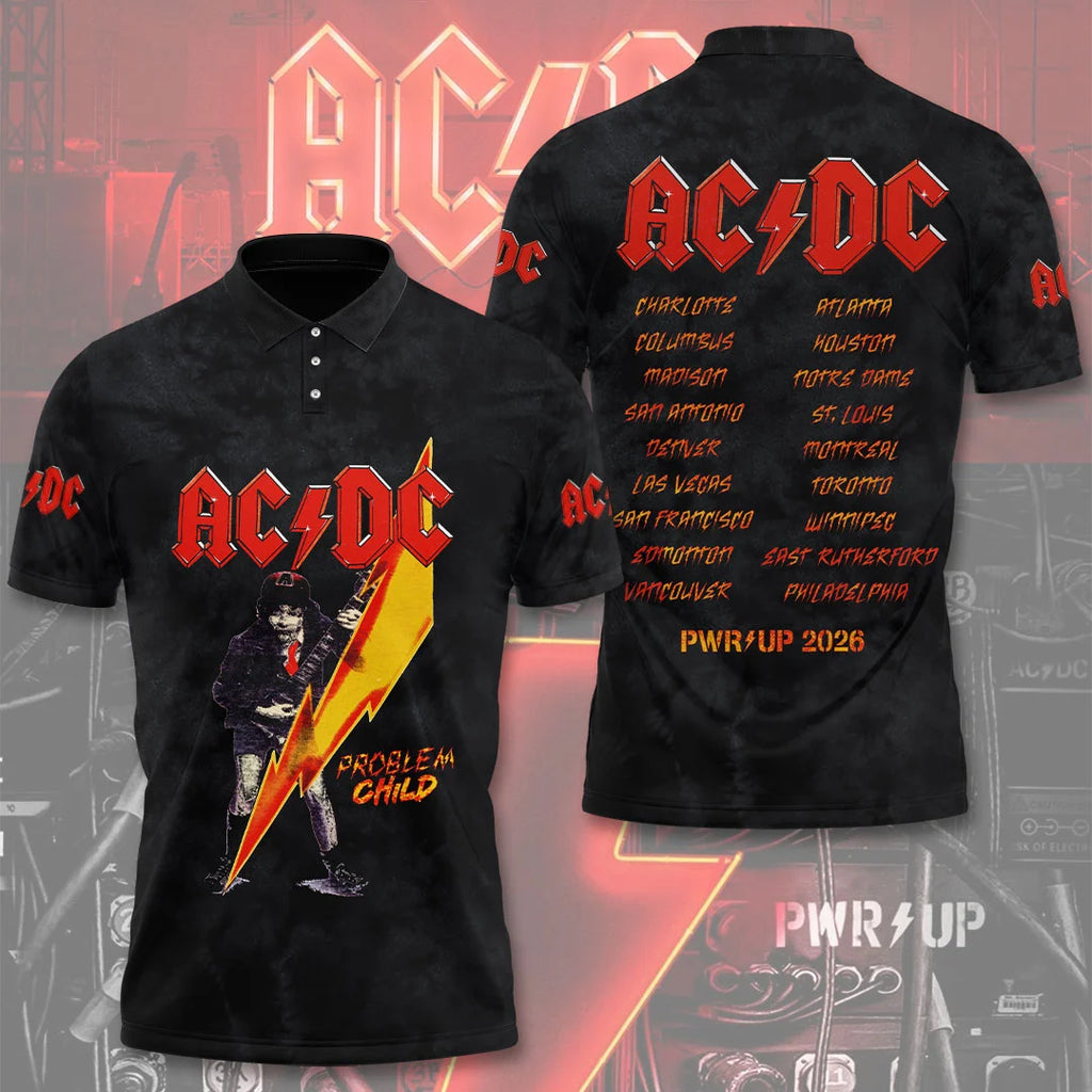 AC/DC Tour 2026 3D Apparel – TANTN24909