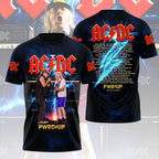 AC/DC World Tour 2026 3D Apparel – HOATT20336