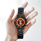 AC/DC Black Stainless Steel Watch – GNE 349