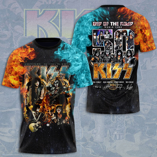 Kiss Band 3D Apparel – HUANNM 155