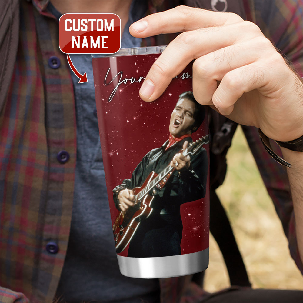 Personalized Elvis Presley Tumbler Cup – ANHNV 1828
