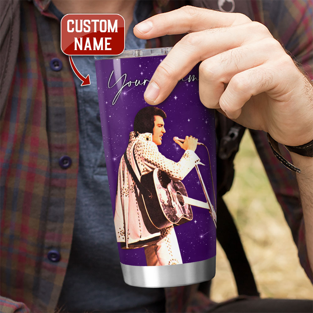 Personalized Elvis Presley Tumbler Cup – ANHNV 1830