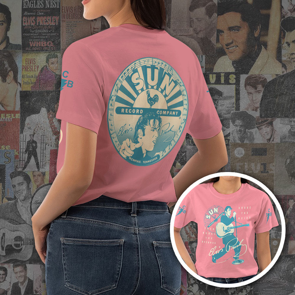 Elvis Presley Round Neck Raglan Sleeve Sweatshirt – HOATT 7109