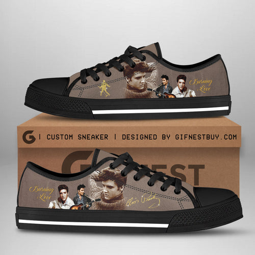 Elvis Presley Low Top Canvas Shoes – ANHNV 1929