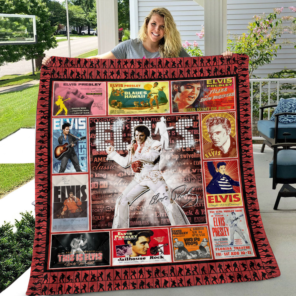 Elvis Presley Quilt Blanket – ANHNV 1982
