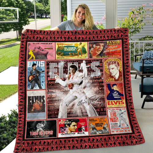 Elvis Presley Quilt Blanket – ANHNV 1982