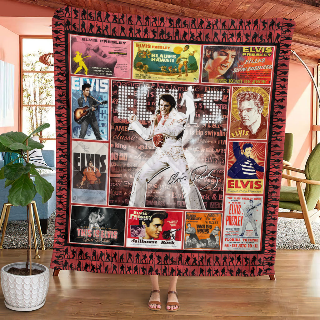 Elvis Presley Quilt Blanket – ANHNV 1982