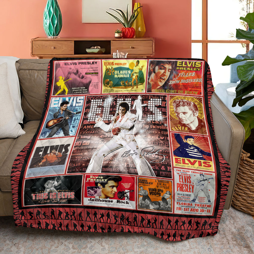 Elvis Presley Quilt Blanket – ANHNV 1982