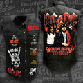AC/DC 3D Lightweight Sleeveless Denim Shirt – ANHNV 3005