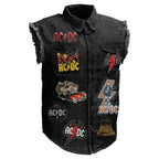 AC/DC 3D Lightweight Sleeveless Denim Shirt – ANHNV 3024
